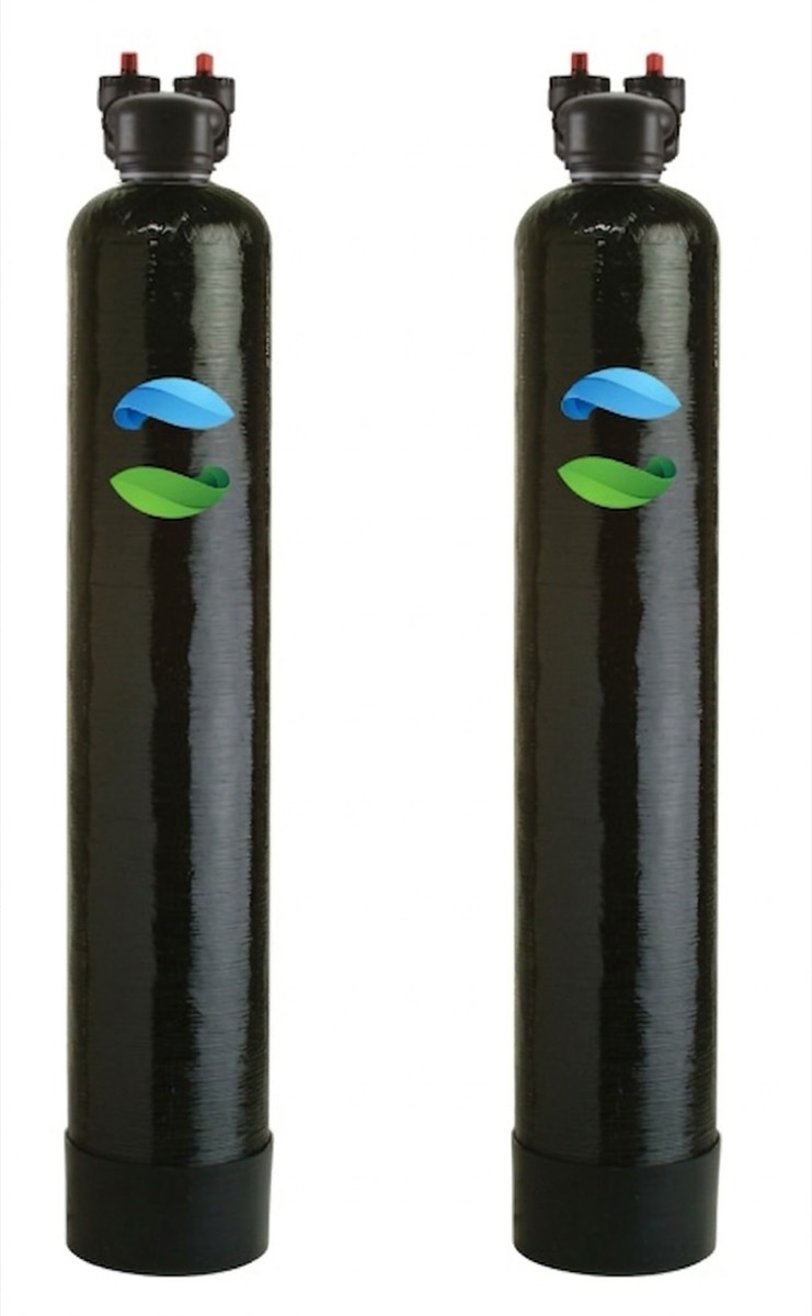 Whole-house carbon filter tanks, no cartridges